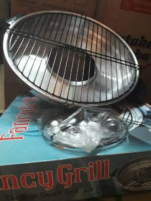 Maspion Fancy Grill Alat Panggangan Alumunium Diameter 33cm