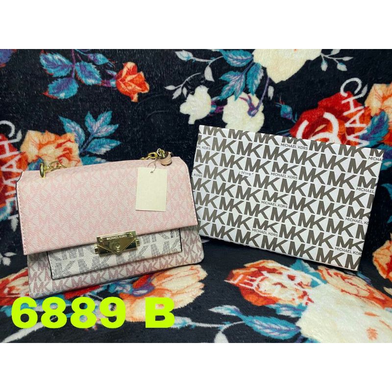 tas wanita premium MK cece pink
