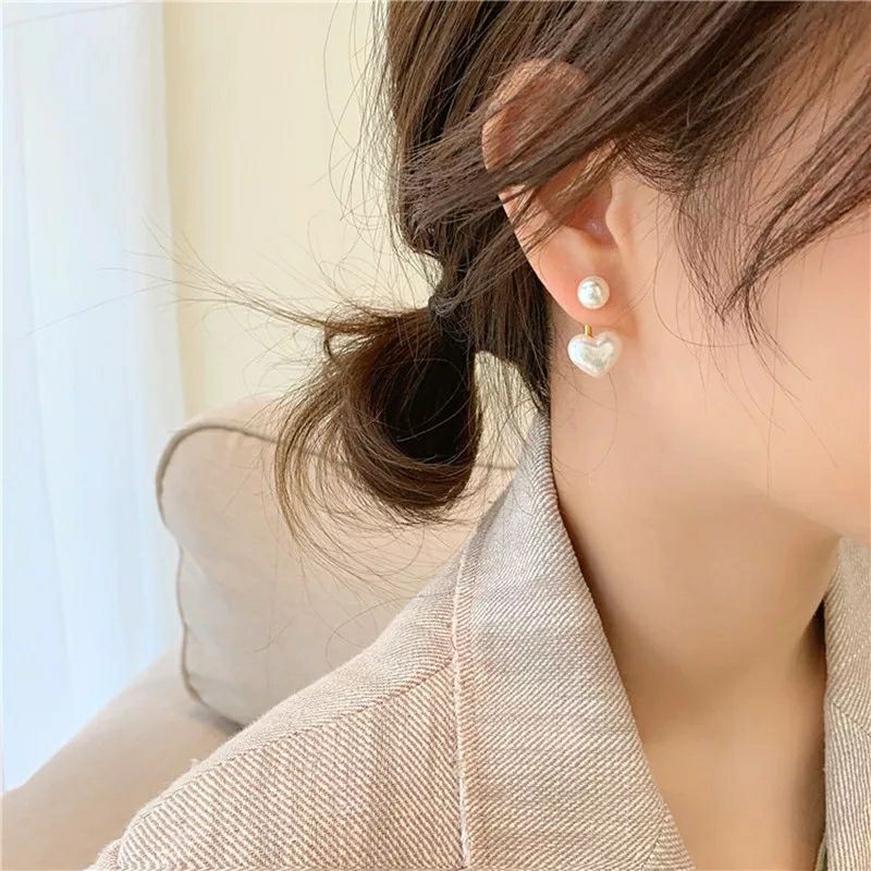 Anting Wanita Tusuk Motif LOVE