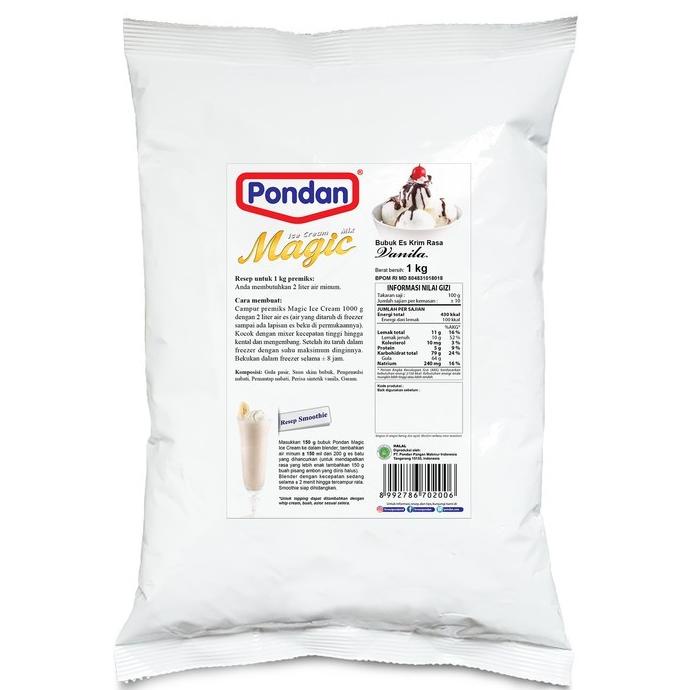 

Bubuk Es Krim Pondan Vanilla 1Kg