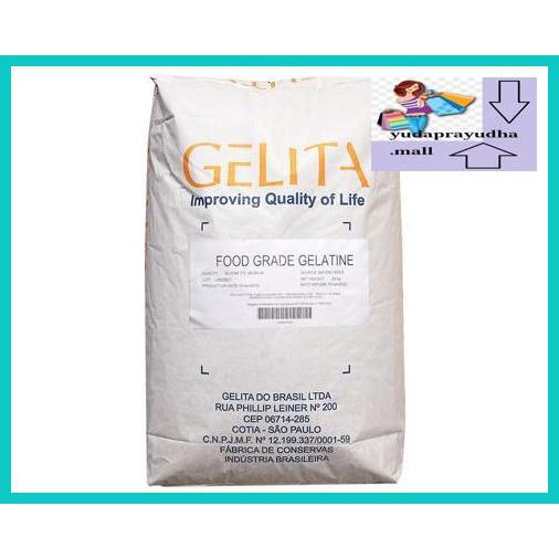 

54Etr7U- Gelatin Halal Impor Australia Merk Gelita 250 Gr 9Uhhjt7-