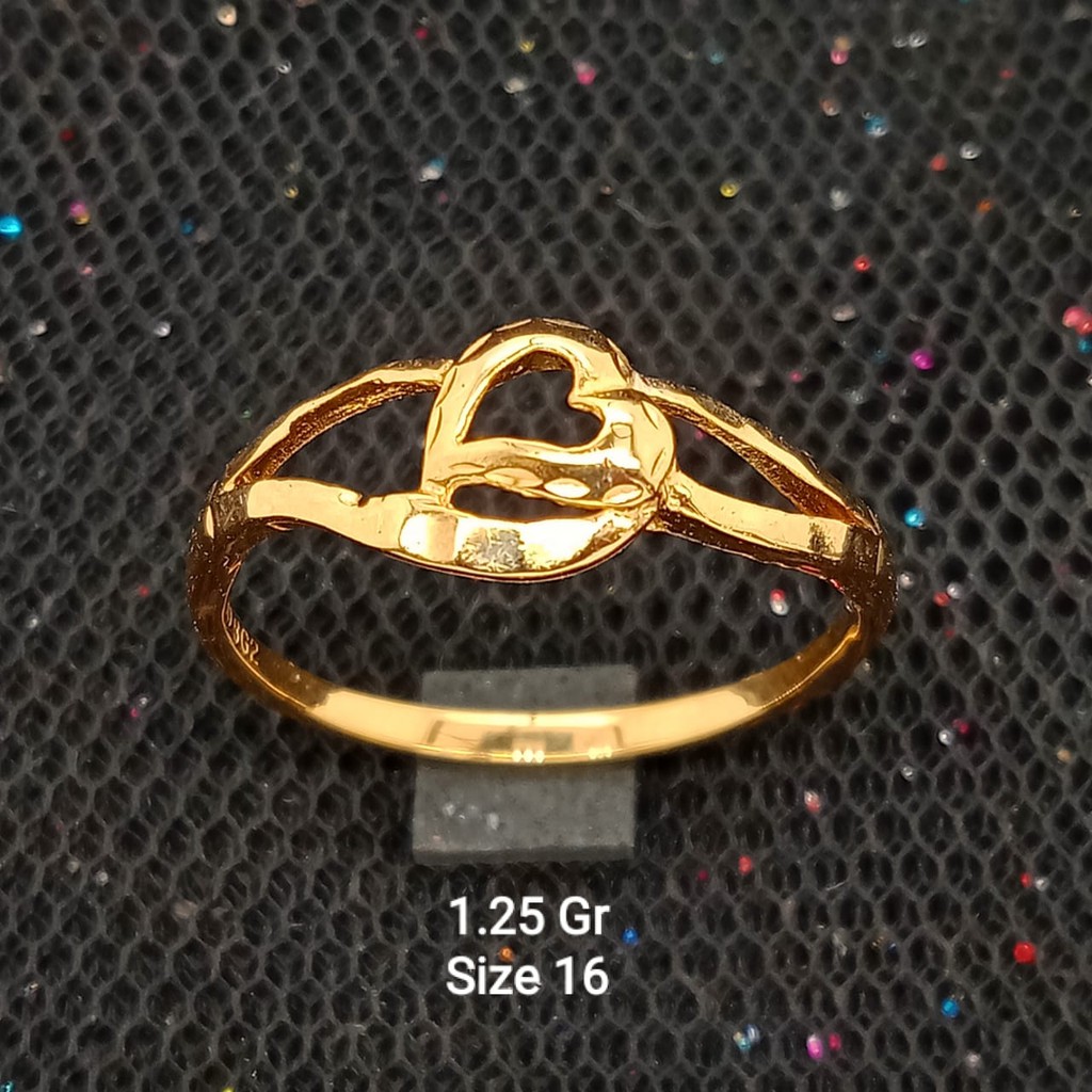 New Cincin Emas 17 K - 1.25 gr Kadar 750 - CMS100000016