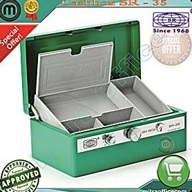 Cash Box Sr 35/Cash Box/Detektor Uang/Brankas/Mesin Hitung Uang/Kasir