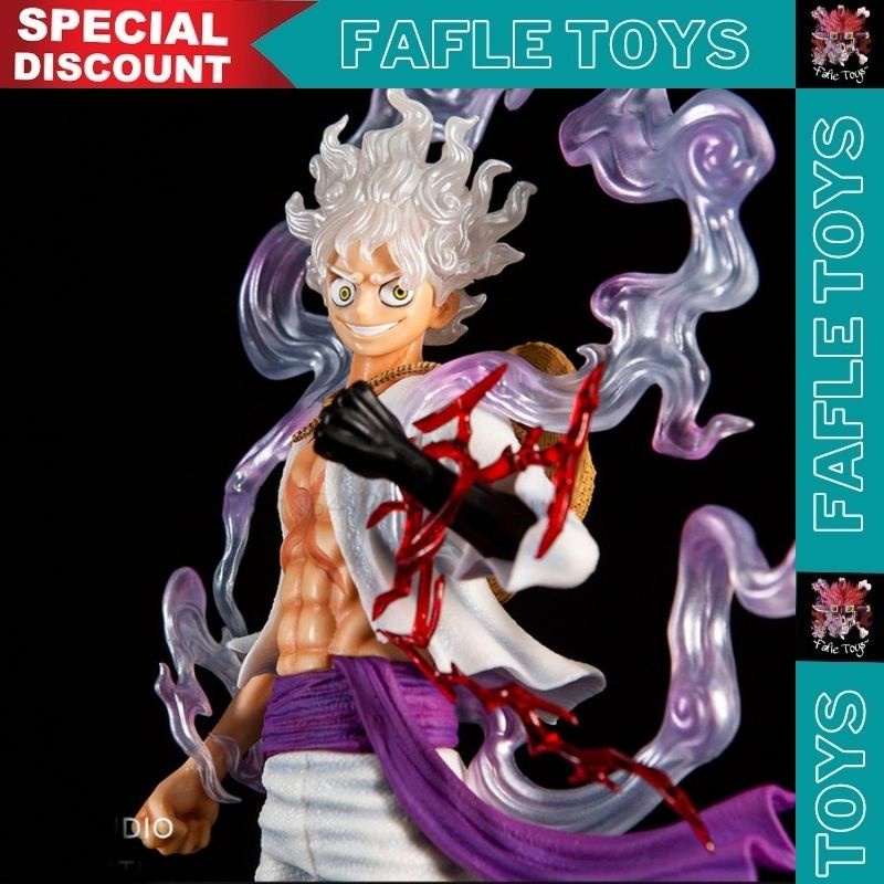 Action Figure One Piece Monkey D Luffy Gear 5 Hito Hito No Mi Nika / ONE PIECE LUFFY GEAR 5 SUN GOD 