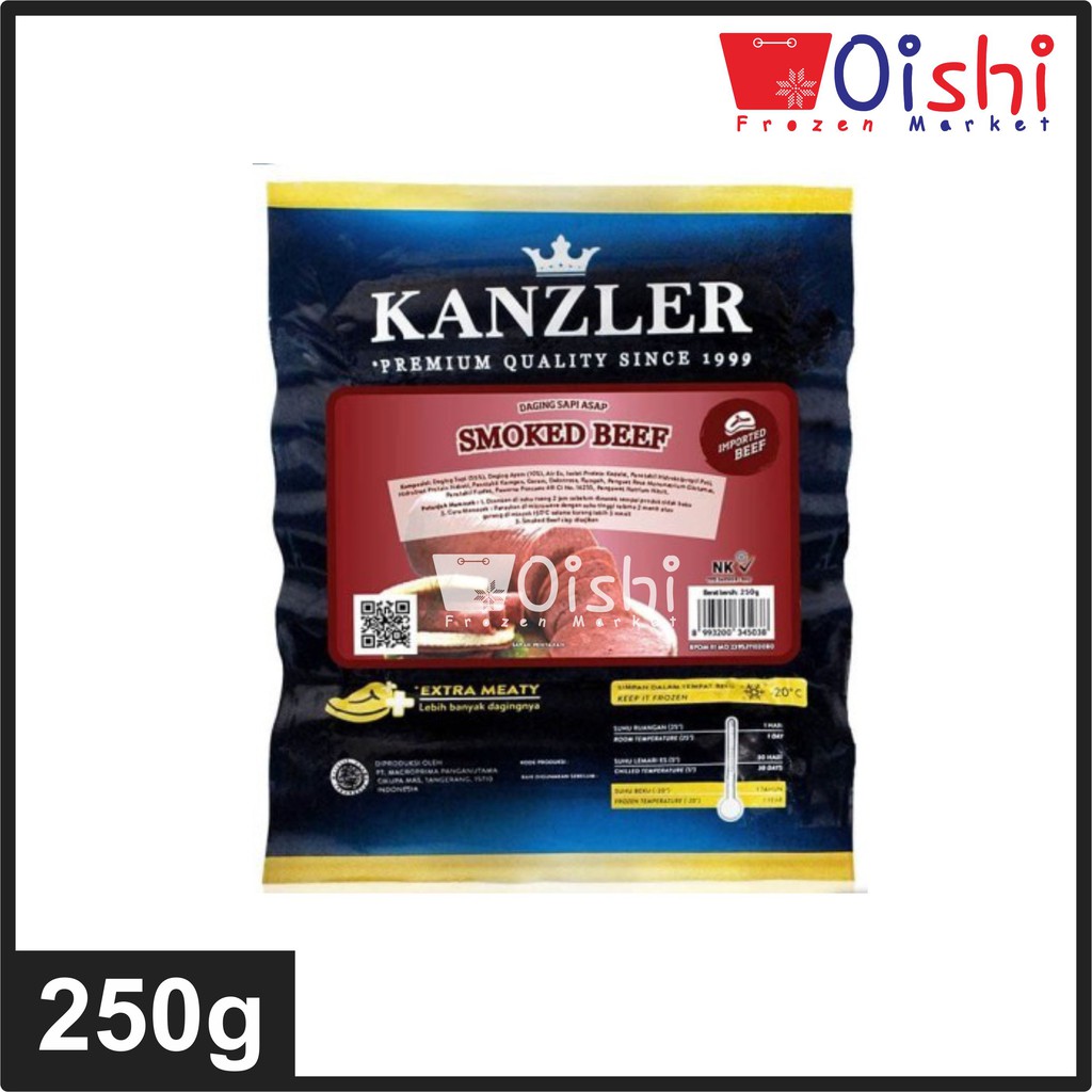 

Kanzler Smoked Beef 250gr