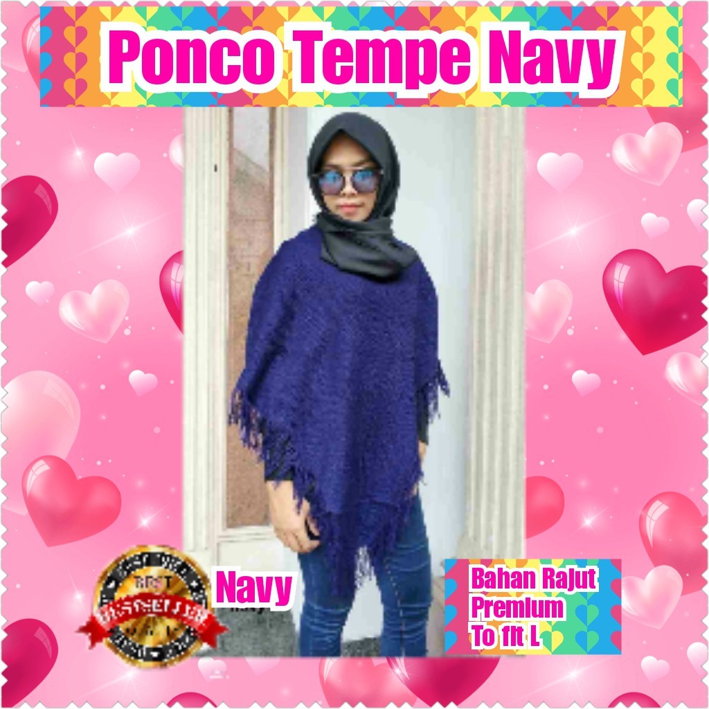 PONCO TEMPE MILO / DUSTY / NAVY / BLACK / TERMURAH