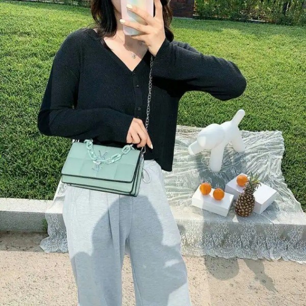 LT 1843 GI 8132 ZC 0731 RISCE TAS SELEMPANG 2 TALI IMPORT WANITA CEWEK PEREMPUAN JTF CR 7302 EL 5095