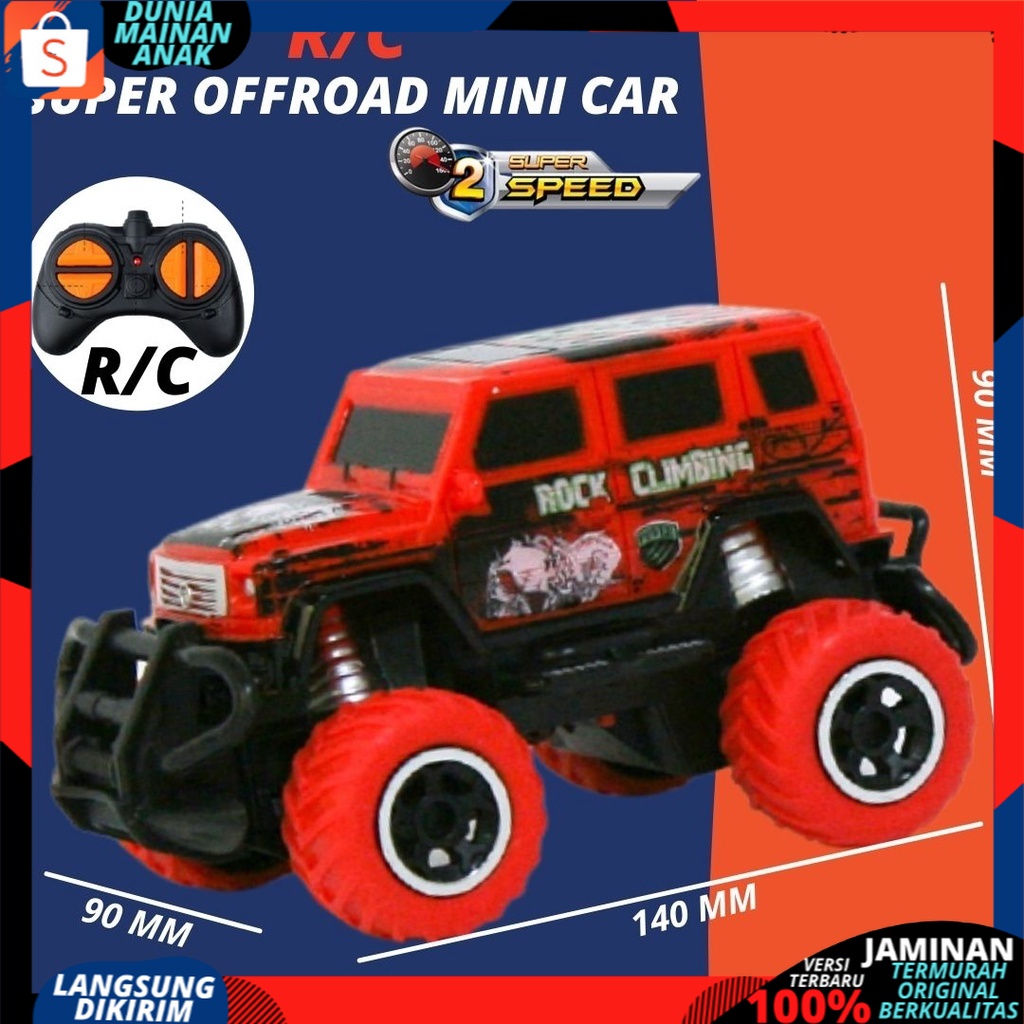 Mobil Remote Control Mini CLIMBER Rc Car Offroad Drift New Edition | Mainan Anak Remot Kontrol