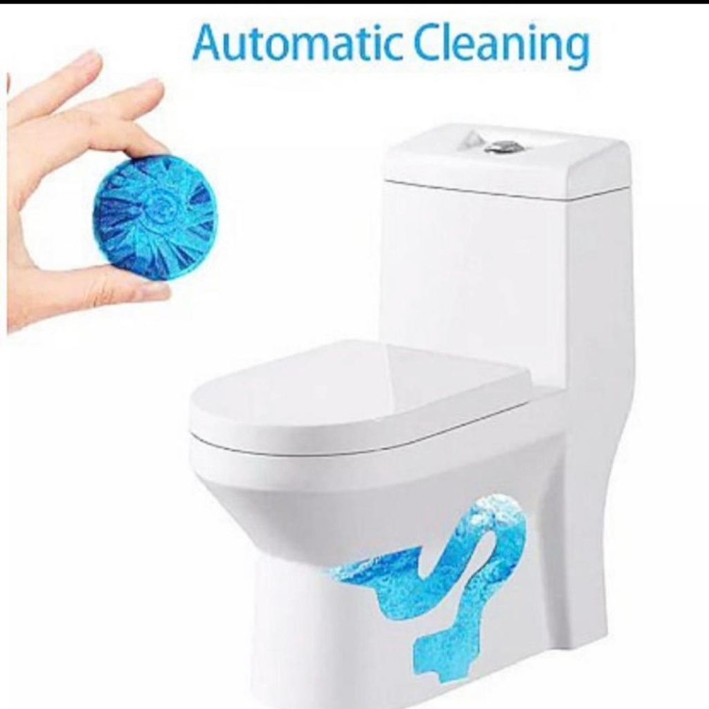 Terbaru!! Tablet Biru Penyegar Kloset Toilet Cleaner Biru Pembersih Kloset 1 PCS