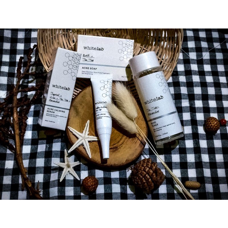 WHITELAB PAKET ACNE + SERUM