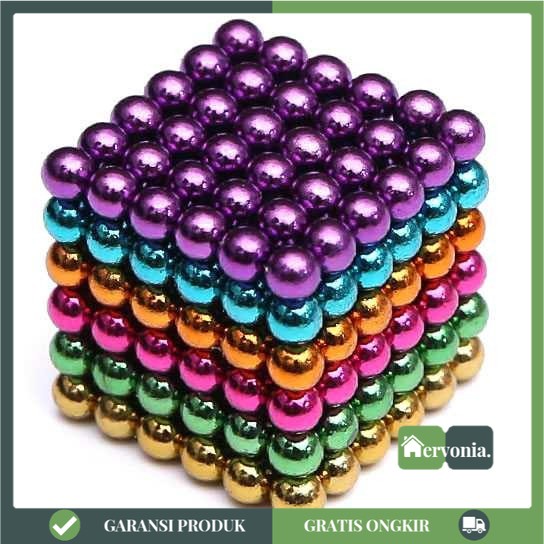 MAINAN BOLA MAGNET 216 PCS NEOCUBE MAINAN MAGNETIC BALL SUSUN