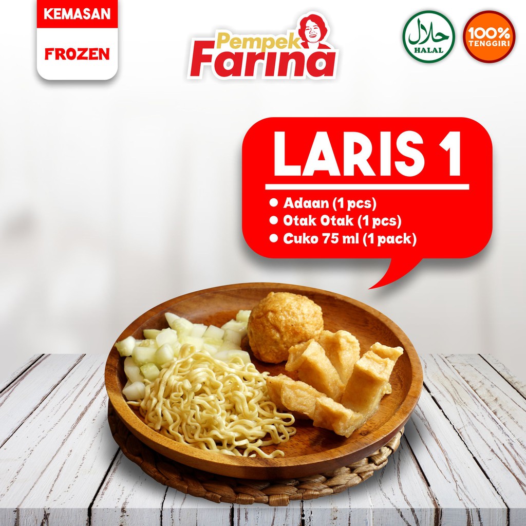 PEMPEK FARINA PAKET LARIS 1 || Pempek Asli palembang 100% tengiiri pilihab
