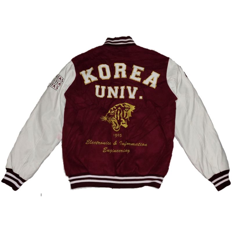 Jual varsity leather / varsity univ korea Indonesia
