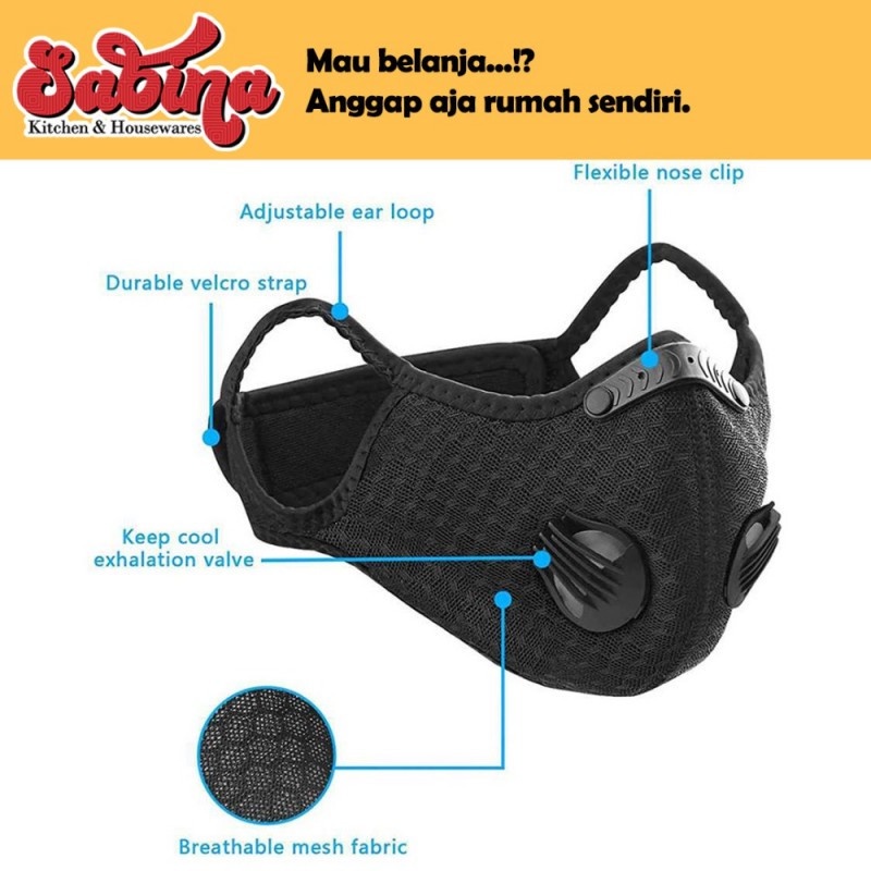 ACE Masker Activated Carbon Breathable Mask PM 2.5