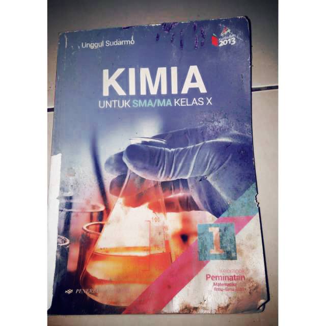 Buku kimia kelas X SMA murah