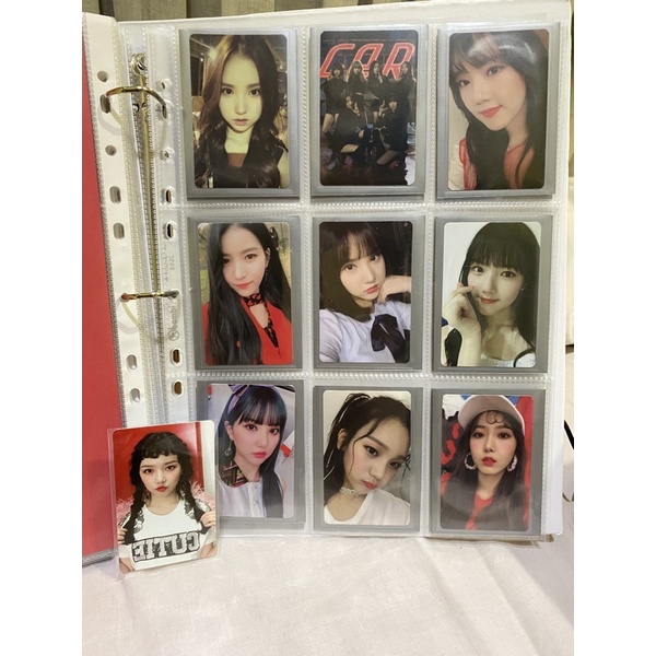 Gfriend photocard eunha yerin sowon umji sinb - flower bud, fingertip, time for the moon night, rain