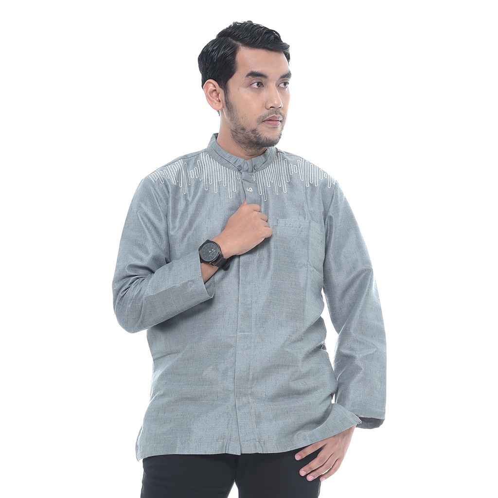 Rabbani - Kemeja Koko Lengan Panjang Geza Blng