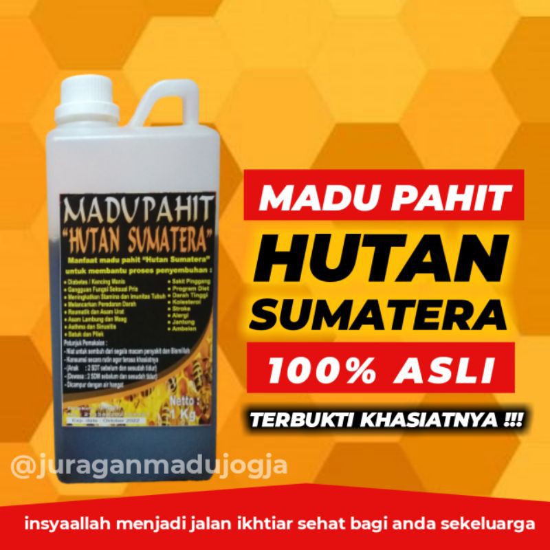 

Madu Pahit Hutan Sumatera Ukuran 1 Kg