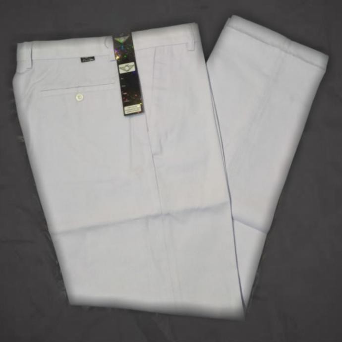 Celana Panjang Putih/Katun/Pria/Seragam/Formal HR