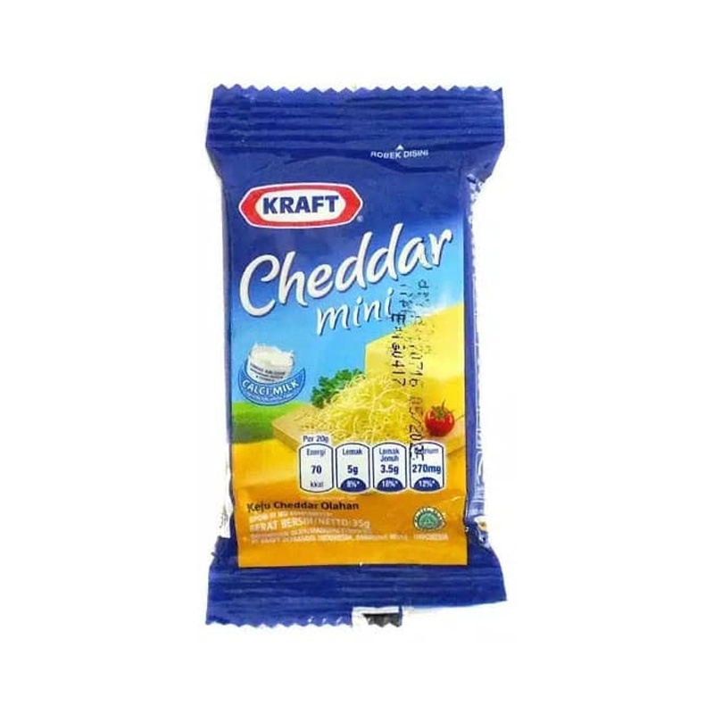 

Kraft Keju Cheddar 30Gr