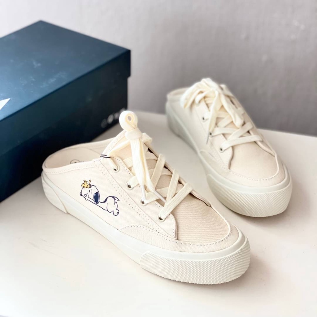 ZR|ZARA SLIP ON SNOOPY|SEPATU WANITA|SEPATU SNEAKER|SEPATU FLAT  ZS 593