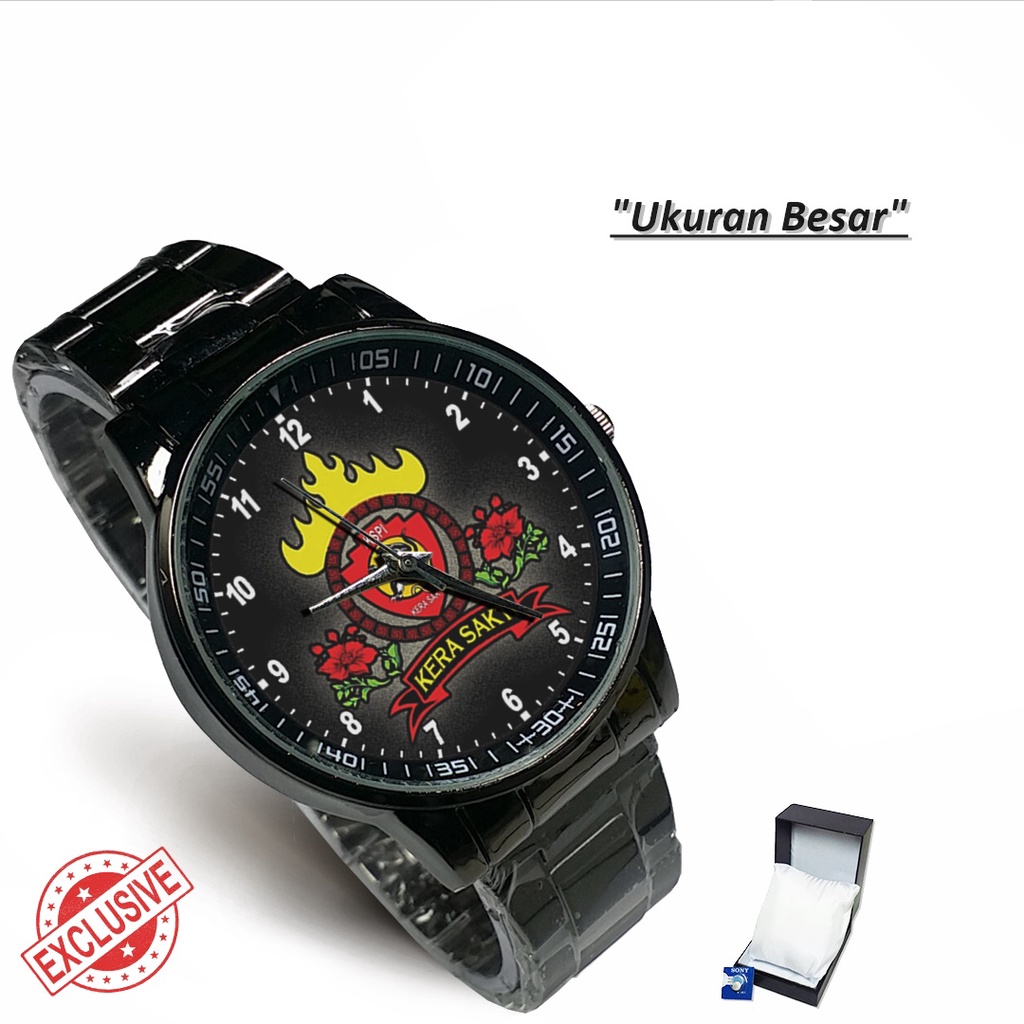 Jam Tangan Rantai Couple KERA SAKTI MOTIF 8 (Awesome)