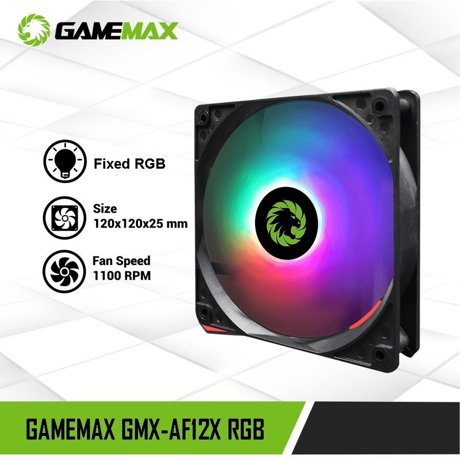 Fan Case 12cm Gamemax GMX-AF12X RGB Fan Casing 12cm