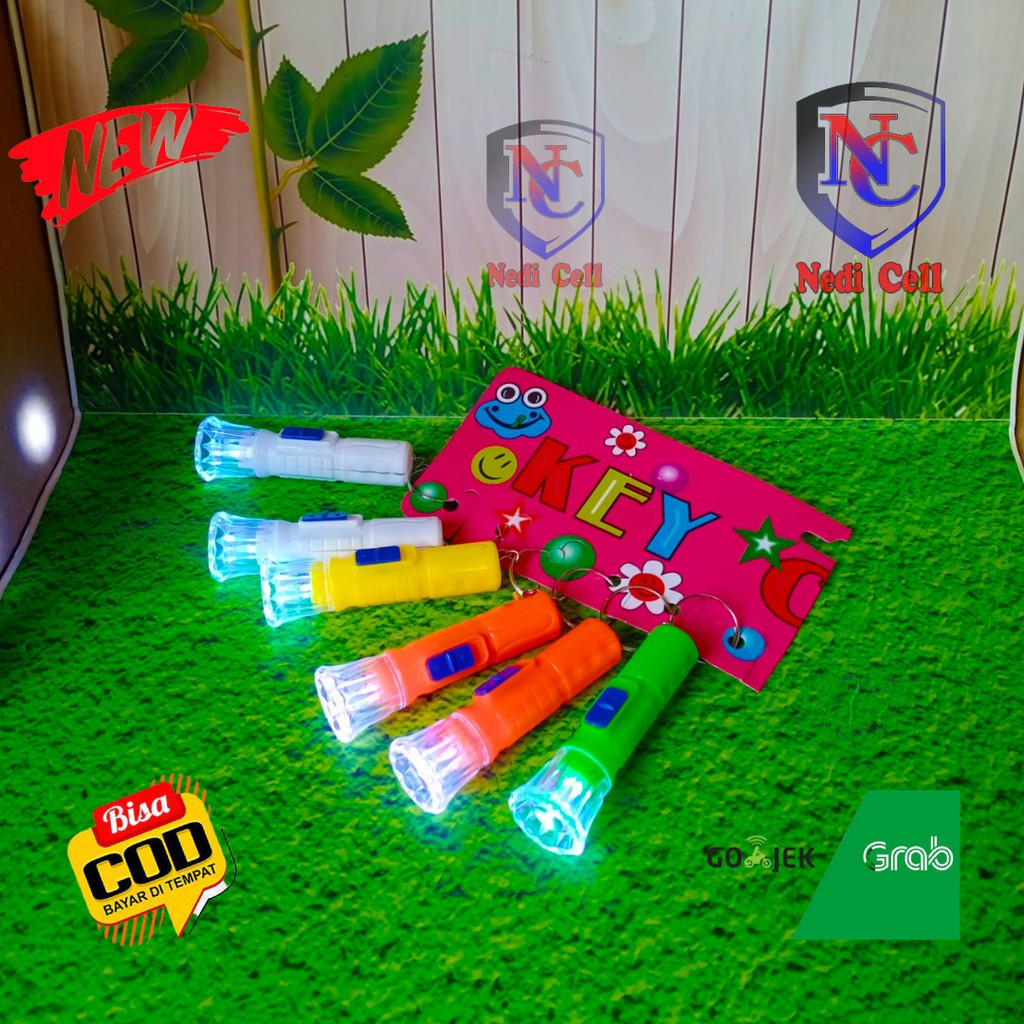 Mainan senter kecil emergency lampu