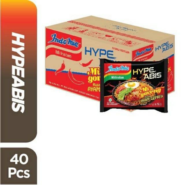 

Indomie Goreng ayam geprek