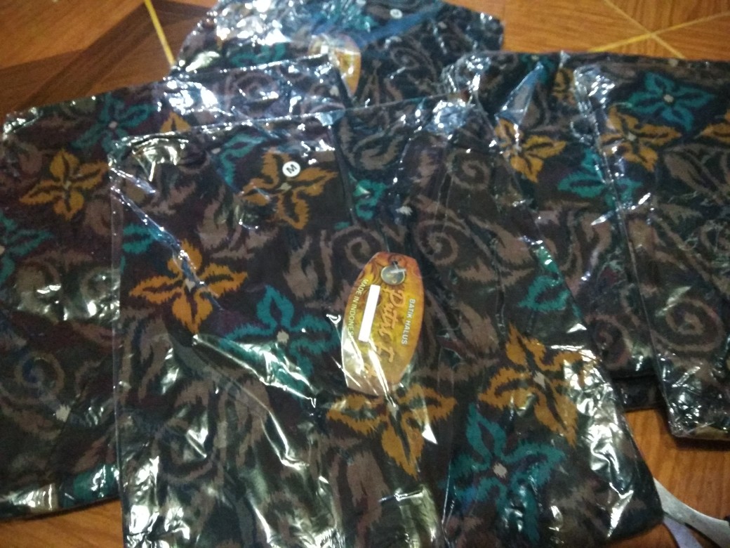 Tunic Ziggy Tali Bunga Zigzag Lawasan Tunic Batik Sogan Seragam Kantor Kerja Solo Jumbo Ld 120 Xxxl