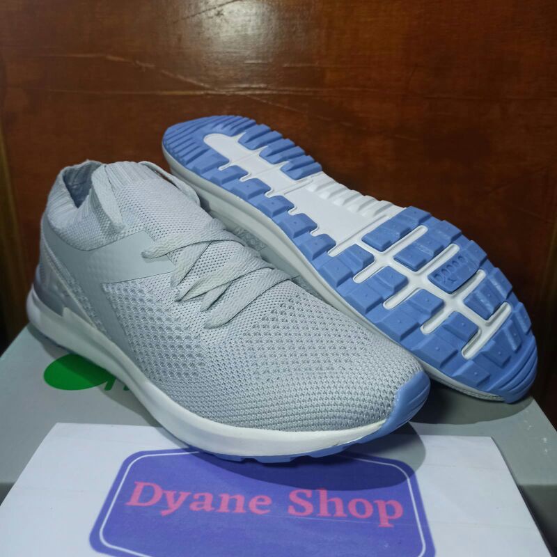 Diadora Sepatu Sneakers Running Wanita Import Ricco Grey Original