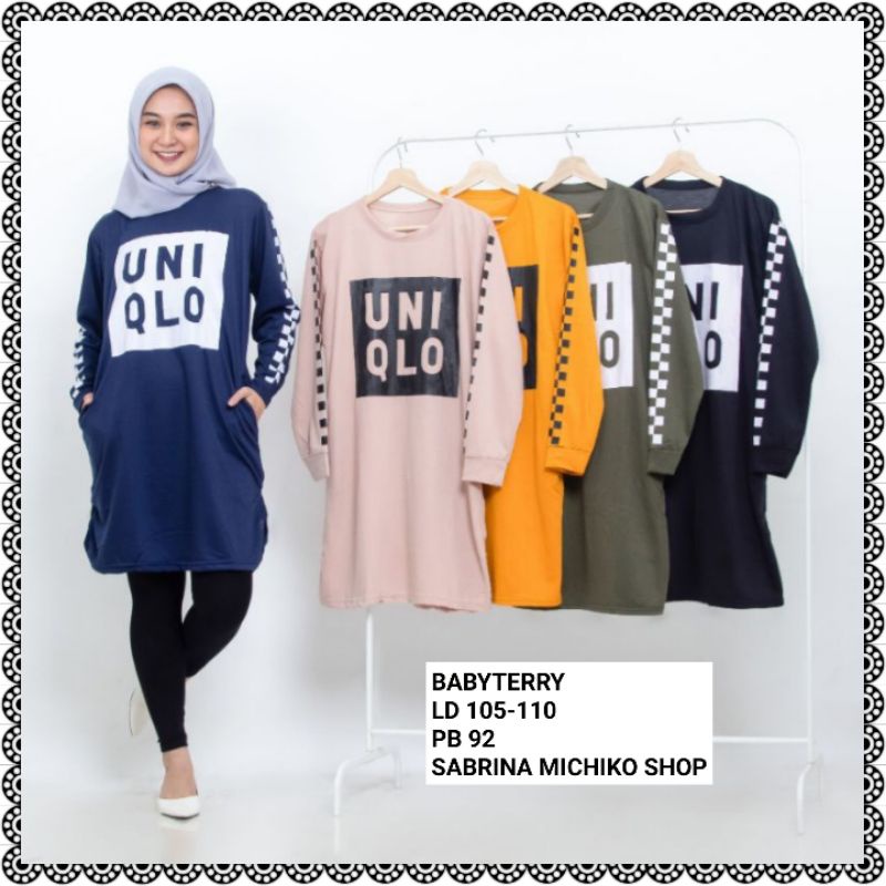 BAJU TUNIK UNI LD 110 ATASAN WANITA BLOUSE
