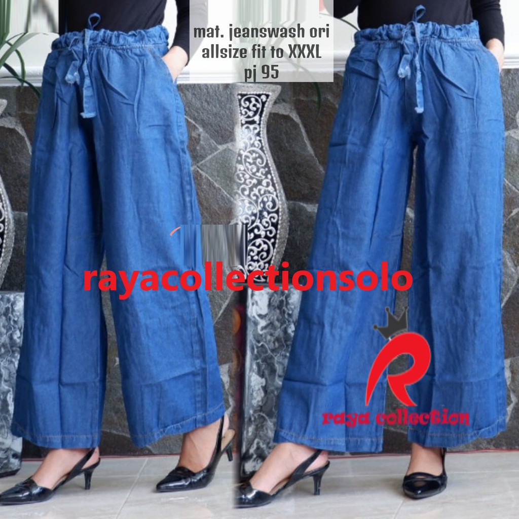 DEBORA KULOT / KULOT JEANS JUMBO / KULOT JUMBO SERUT JEANS