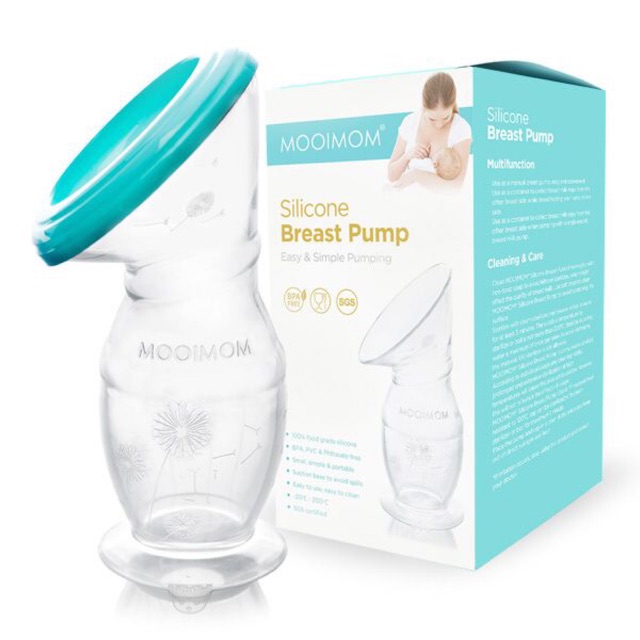 NEW Mooimom silicone breastpump