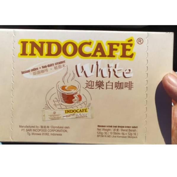 

TERMURAH 8635 Indocafe White 10x12gr (10 sachet) ㄼ