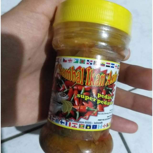 SAMBAL IKAN ASIN GURIH PEDAS COCOK UNTUK LAUK MAKAN MURAH PASTI ENAK LEZAT PALING LARIS