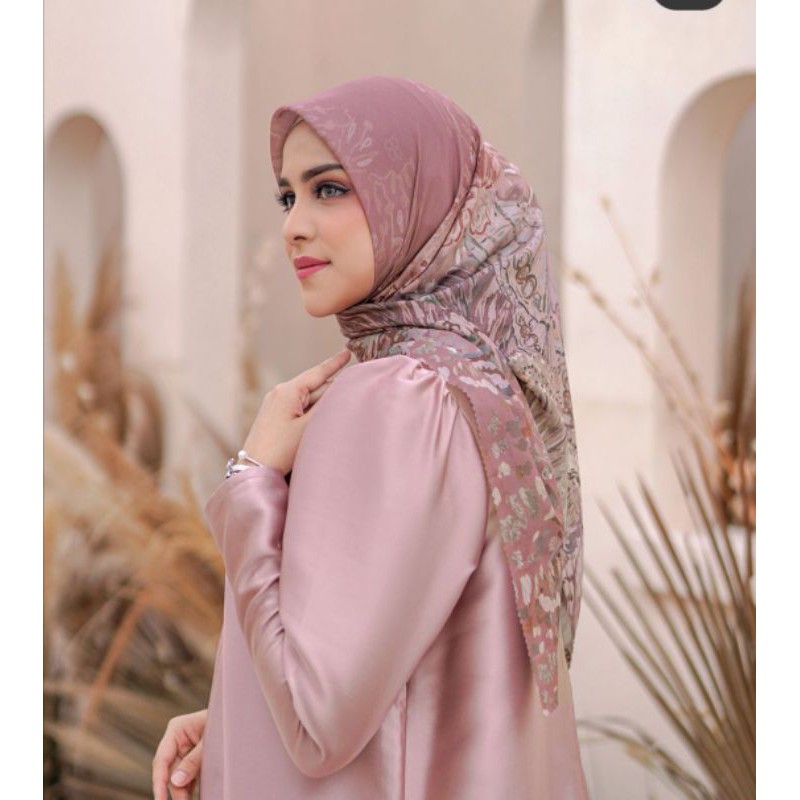 Farsha Buttonscarves Old rose