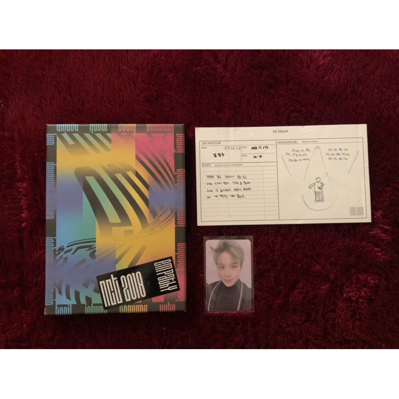 NCT EMPATHY ALBUM (dream ver.) + PHOTOCARD JUNGWOO + DIARY JUNGWOO