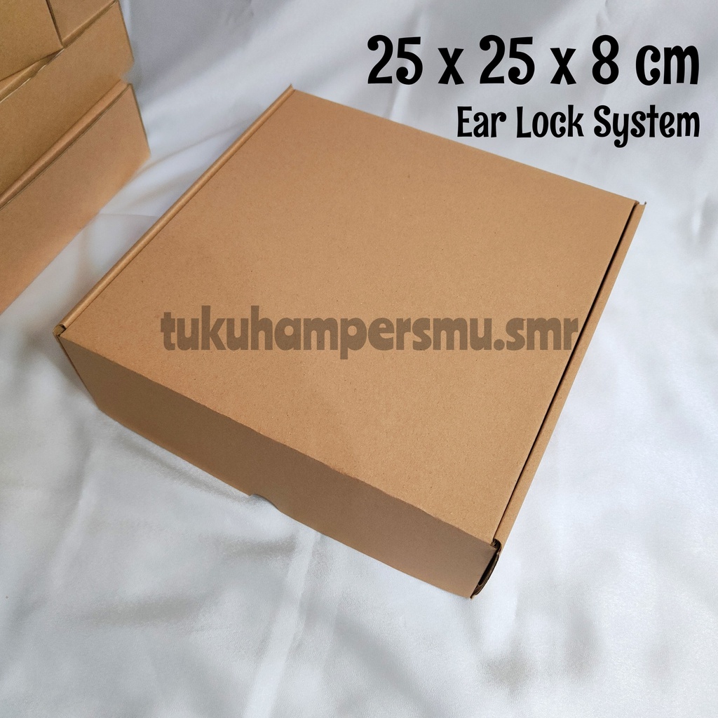 

(SAMARINDA) Kardus Packing Die Cut 25x25x8