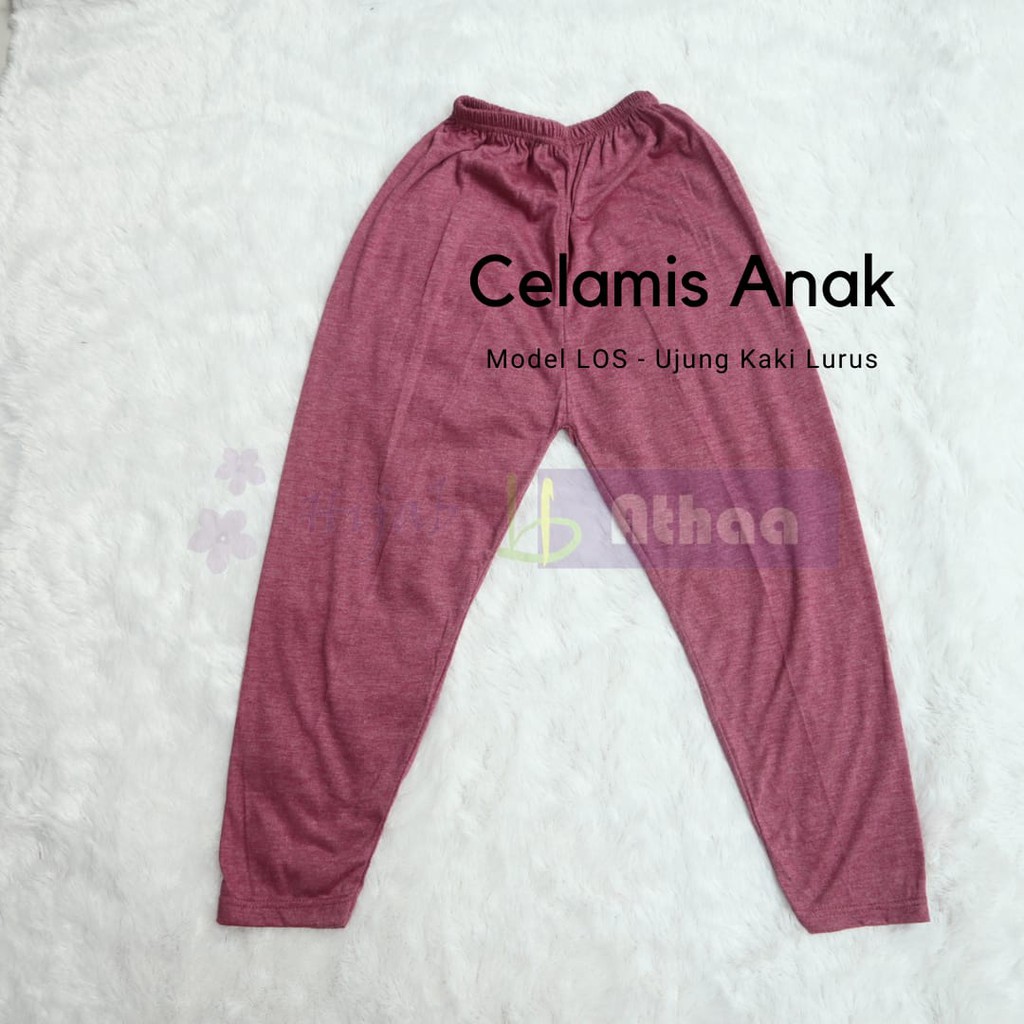 Legging Anak 3 - 12 Tahun/ Celamis Los Anak/ Celana Anak Panjang
