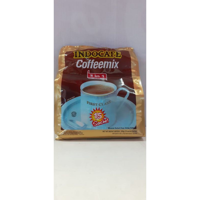 

INDOCAFE COFFEEMIX 3IN1 15'S@20G