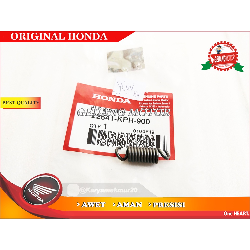 PER KAMPAS GANDA KARISMA SUPRA X 125 BATMAN HELM IN REVO FI ORI AHM