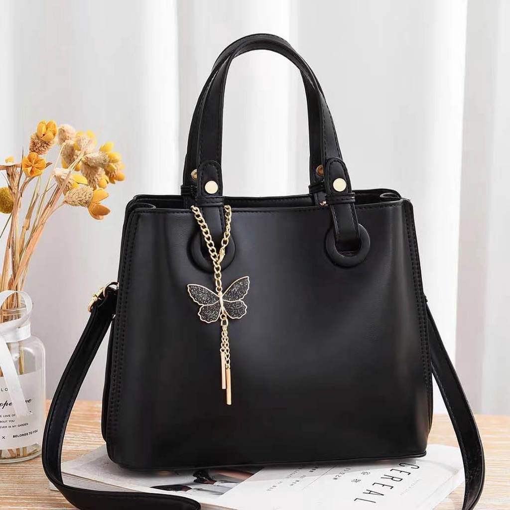 TAS WANITA IMPORT HANDBAG BUTTERFLY OIKO | TAS IBU IBU | TAS KONDANGAN | TAS KANTOR