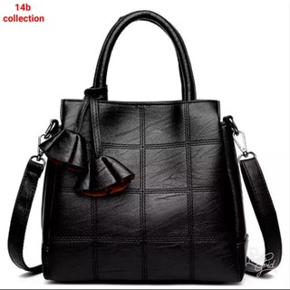 Jual tas selempang wanita kulit model terbaru / tas wanita import batam