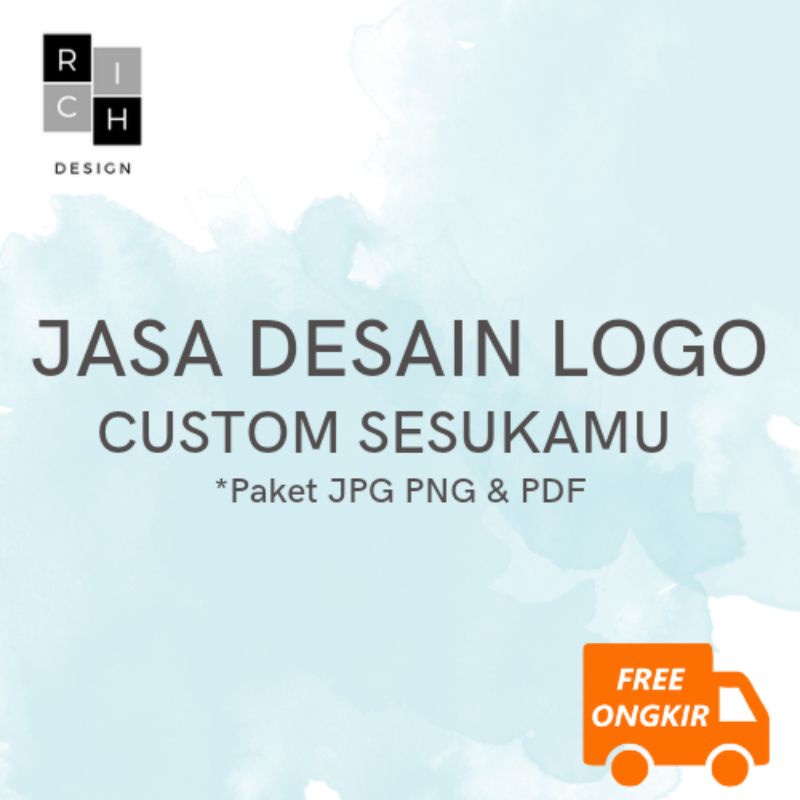 JASA DESAIN LOGO CUSTOM BEBAS BISA REQUEST SUKASUKA FORMAT JPG PNG PDF