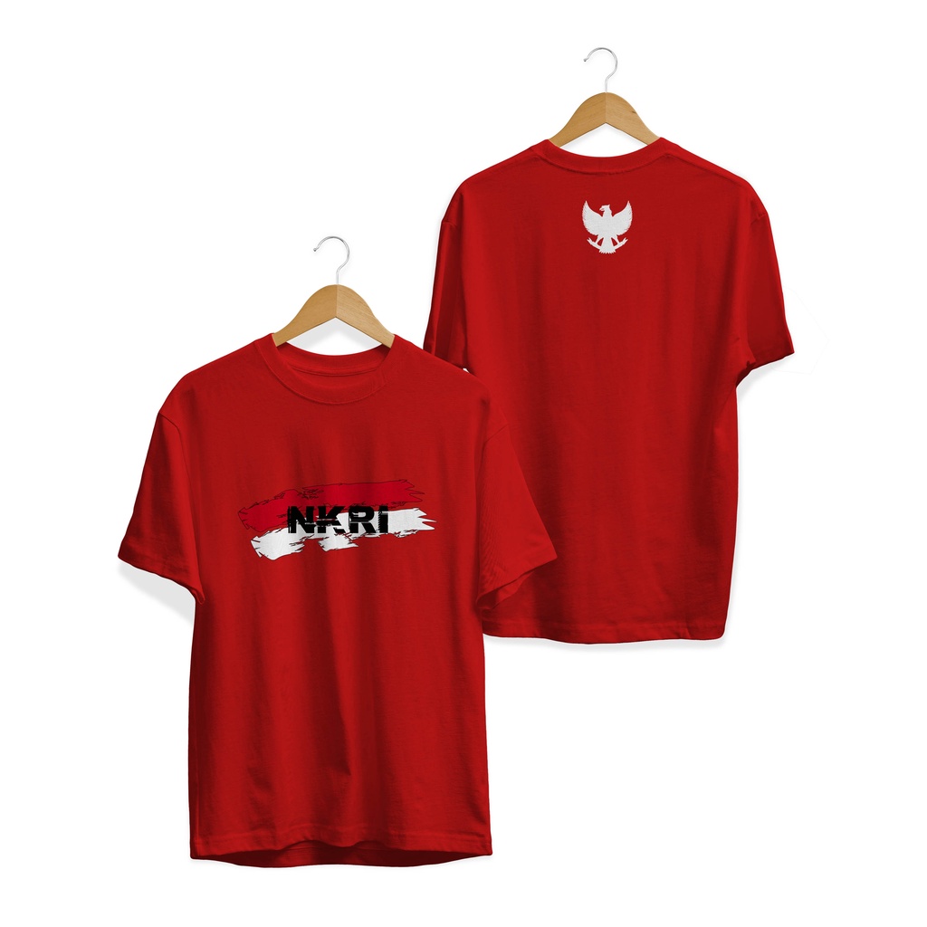 KAOS T-SHIRT DISTRO HARI KEMERDERKAAN INDONESIA HUT RI 76 SERIES VIII