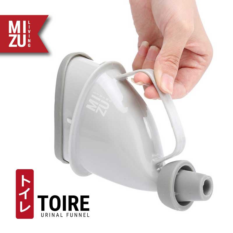 TOIRE Urinal Funnel for Ladies Travel Portable Outdoor Car Emergency Toilet Corong Pipis Dewasa