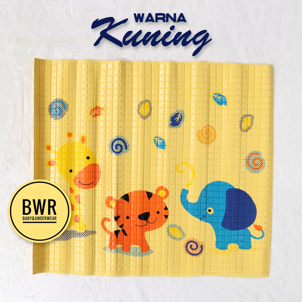 Perlak Jessy Orlando WARNA PRINT | Tatakan Alas Ompol Bayi Perlak Waterproof - Bwr