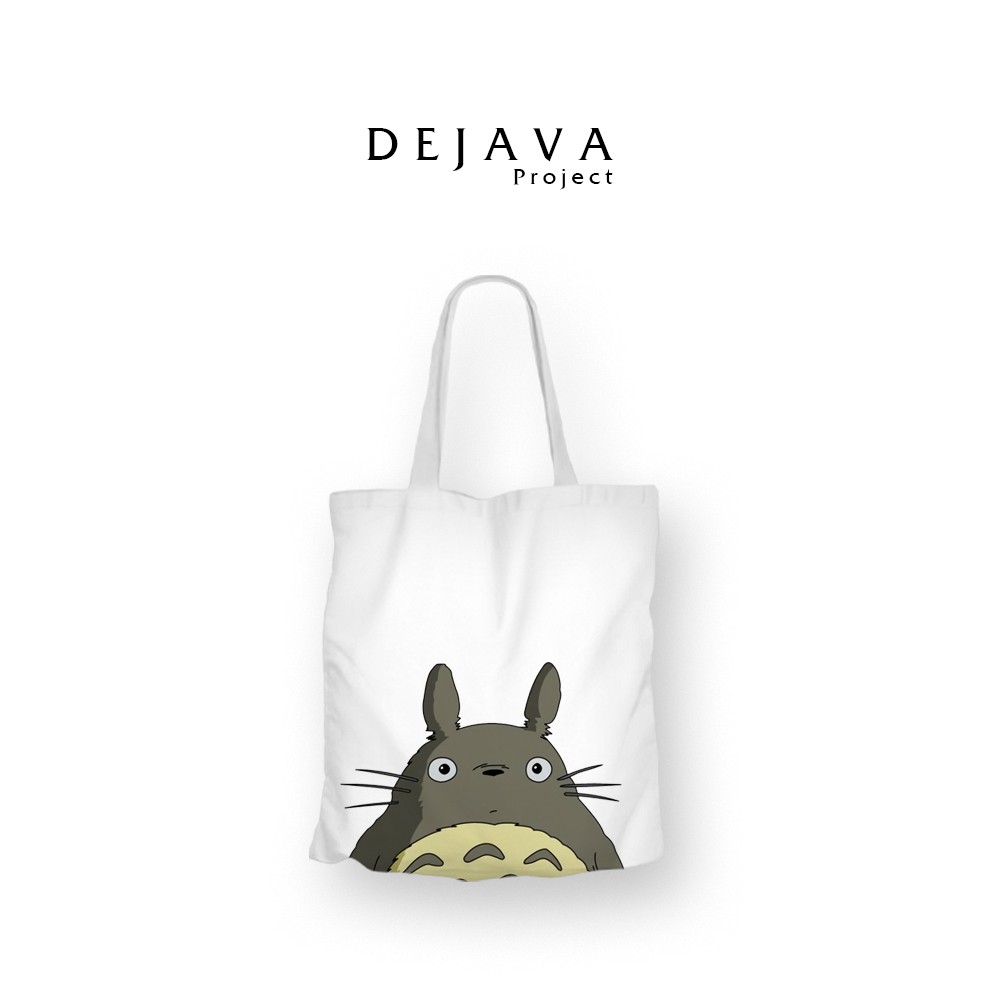 TOTEBAG KANVAS ORIGINAL DEJAVA TOTEBAG KANVAS TERBAIK ANIME TOTORO