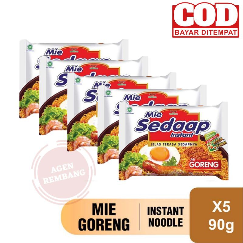 

Mie Sedaap Goreng 90gr x 5